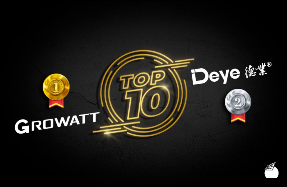 Growatt e Deye no Topo do Ranking de Importações