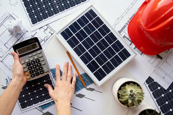 A estrutura de custos de geradores fotovoltaicos