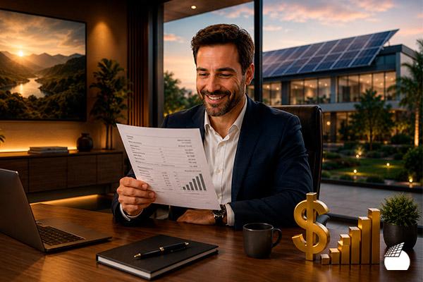 Energia Solar como vantagem competitiva: quando a conta de luz deixa de ser apenas custo