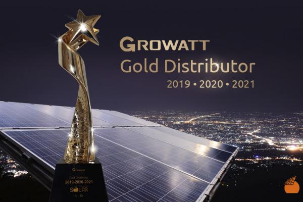 Inovacare SOLAR é Premiada pela Growatt
