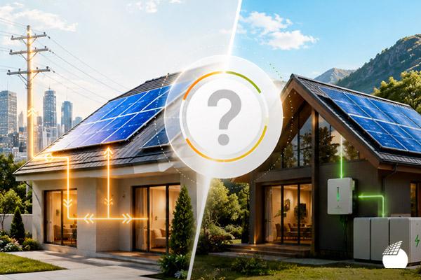 O que compensa mais: energia solar on-grid ou off-grid?
