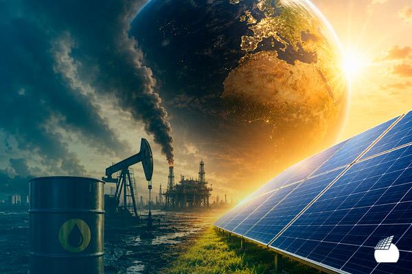 Petróleo x Energia Solar no cenário global atual: por que o sol ganha força em tempos de incerteza