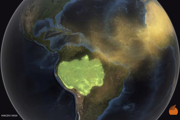 Planeta Terra Incrível: Poeira do Saara Alimenta a Amazônia